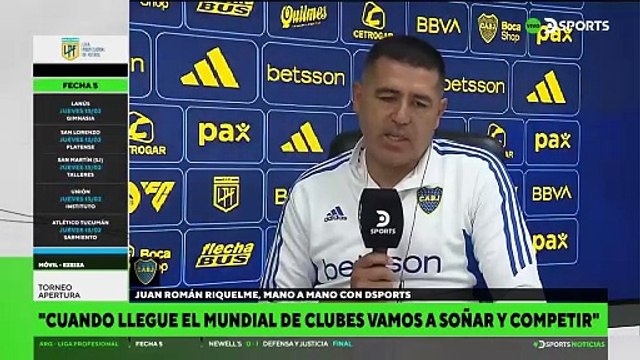 Juan Román Riquelme: EL CLUB ES DE LOS HINCHAS Y LO VAMOS A CUIDAR MUCHO