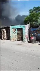 Incendio alcanza a 24 tejabanes en colonia Fernando A. Milpa de Escobedo