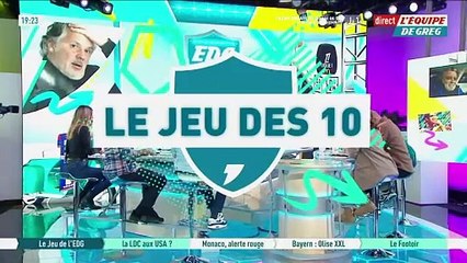 Le jeu des 10 du 13 février - L'Équipe de Greg - extrait
