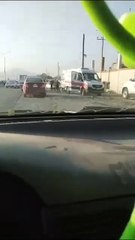 Choque carambola deja un muerto y cinco heridos en Escobedo