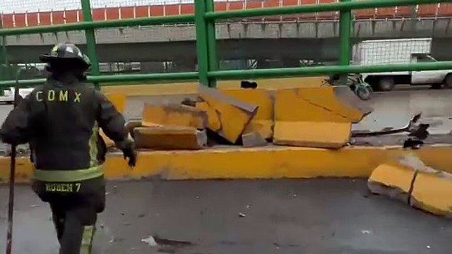 Choques abundan en la CDMX debido a lluvias y calles mojadas