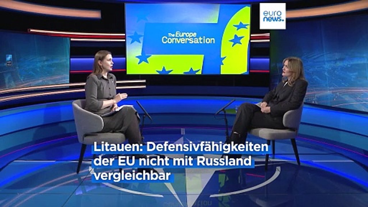 Litauische Verteidigungsministerin: EU-Verteidigungskapazitäten können mit Russlands Geschwindigkeit nicht mithalten