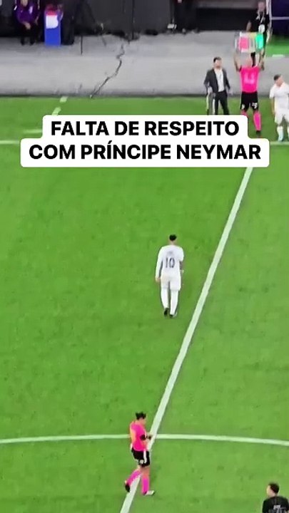 Falta de respeito com o príncipe Neymar #neymar #futebol #Corinthians