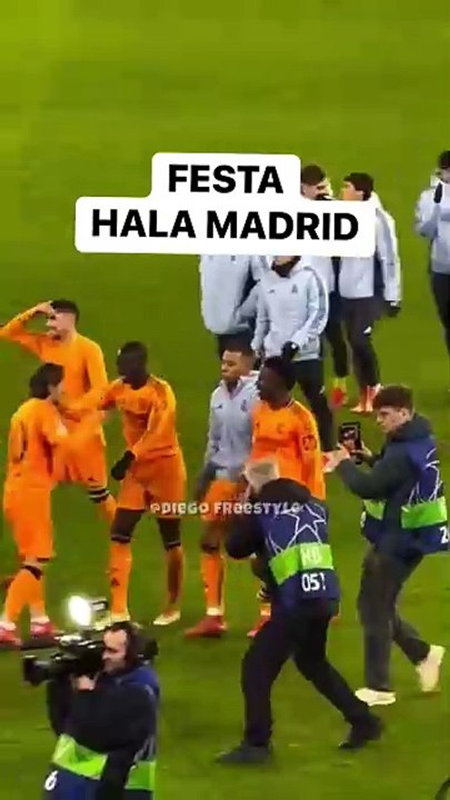 Festa do Real Madrid #HalaMadrid #realmadrid #vinijr