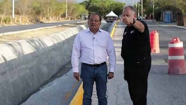 Inaugura Andrés Mijes sistema pluvial en Fomerrey 9 de Escobedo