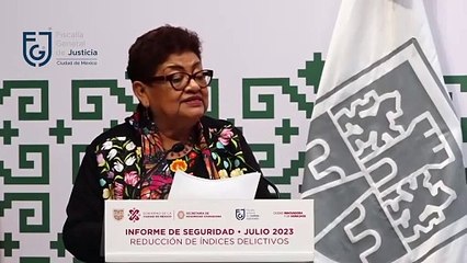 Fiscalía de la CDMX logra detener a más de 11 mil presuntos delincuentes