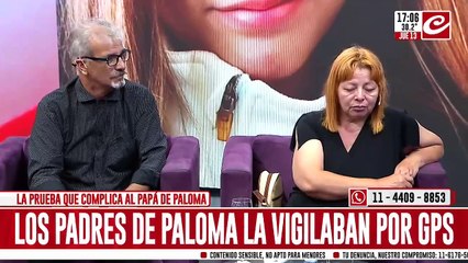 Los padres de Paloma la vigilaban por GPS