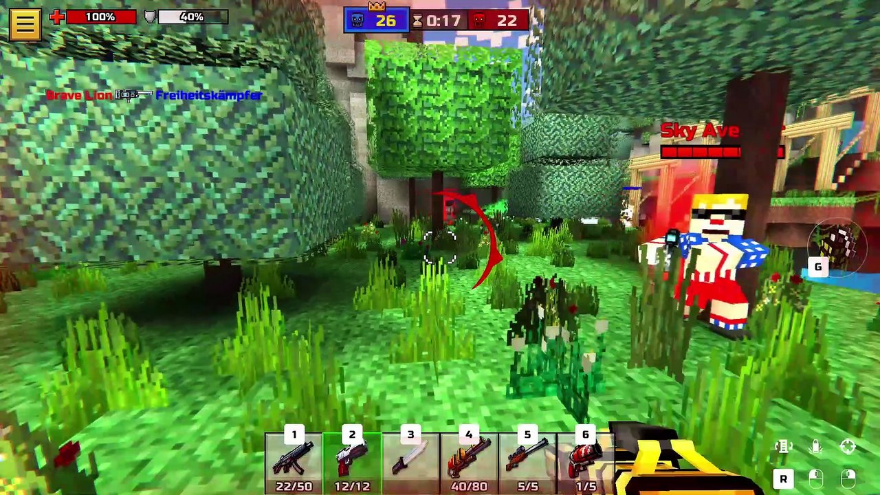 Ich teste Pixel-Gun 3D