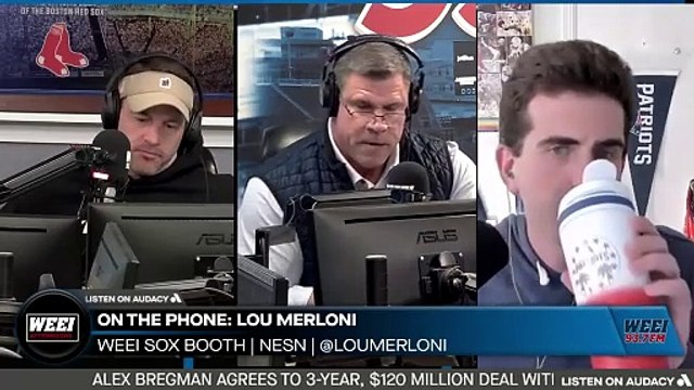 WEEI Afternoons: After signing Alex Bregman, what do the Red Sox still need? Lou Merloni joins the show