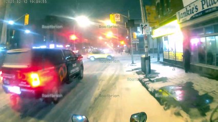 I Rode Through A Major Snowy Shitstorm (A soundtrack replaces original audio) - Wednesday February 12 2025