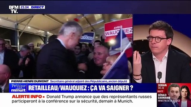 Présidence LR: C'est sain dans un parti politique d'avoir une compétition , estime Pierre-Henri Dumont (LR)