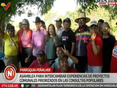 Comunas de Apure realizan asamblea para constatar efectividad de proyectos priorizados