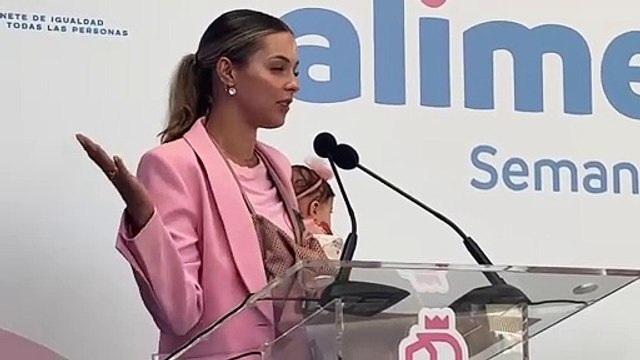Llama Mariana Rodríguez a las mujeres para unirse a la donación de leche materna