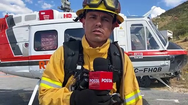 Elemento de Protección Civil de Nuevo León se une a CONAF para combatir incendios en Canadá