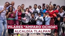 Renombra Martí Batres un PILARES en Tlalpan, ahora se llama Amparo Ochoa