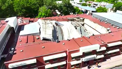 Maestras fuera de peligro tras colapso de techumbre en colegio Antonio Repiso