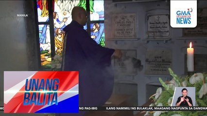 Ilang labi ng mga biktima ng Remedios Hospital tragedy noong 1945, inilipat sa San Agustin Church Columbarium | Unang Balita