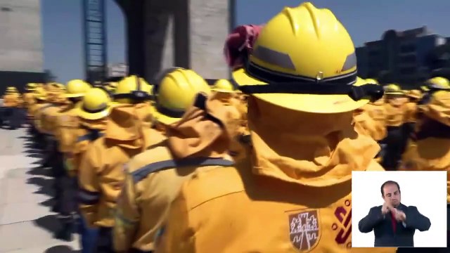 Reconoce Martí Batres el Día Nacional del Combatiente de Incendios Forestales