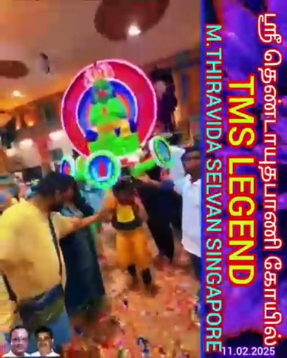 ஸ்ரீ தெண்டாயுதபாணி கோயில் SINGAPORE TMS LEGEND M.THIRAVIDA SELVAN SINGAPORE TMS FANS