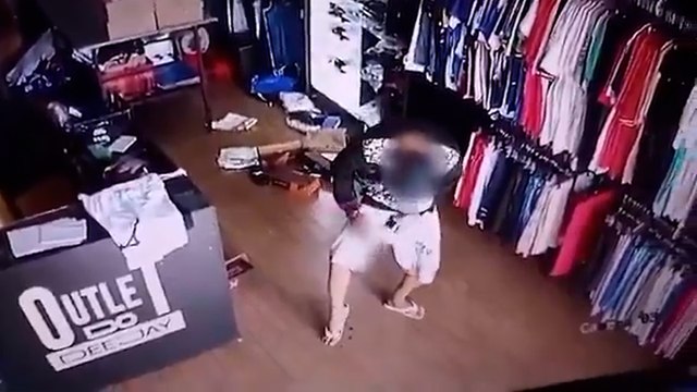 Assaltante desastrado atira na própria perna e é encontrado pela polícia; veja o vídeo