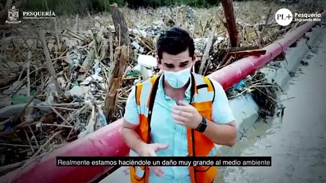 Urge Patricio Lozano a Federación y Estado frenar contaminación en río Pesquería