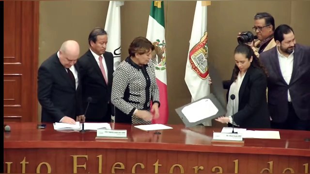 VIDEO: Delfina Gómez es gobernadora electa del Estado de México