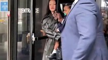 Rihanna appears somber leaving court with children for husband A$AP Rocky’s trial