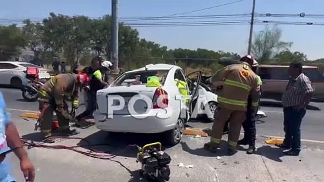 Muere hombre al impactarse cuando circulaba en carriles exclusivos de Ecovía