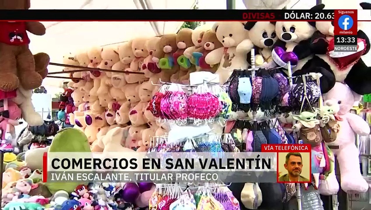 En el Día del Amor y la Amistad, Profeco fortalecerá la verificación de los precios: Iván Escalante