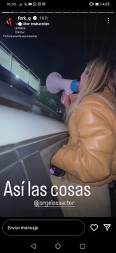 Ferka anima a Jorge afuera de La Casa de los Famosos Mx; policía la regaña