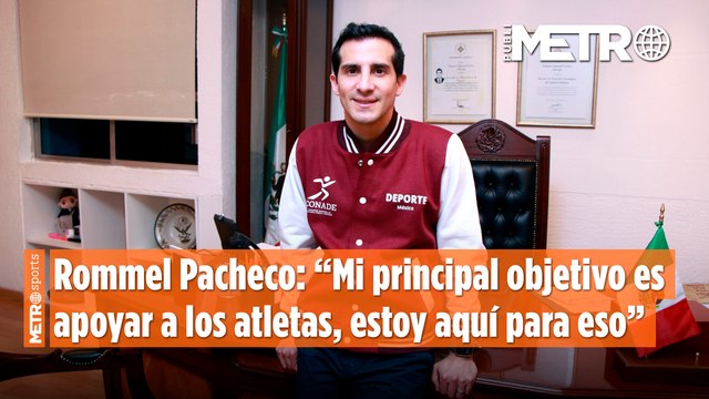 Rommel Pacheco: “Mi principal objetivo es apoyar a los atletas, estoy aquí para eso”