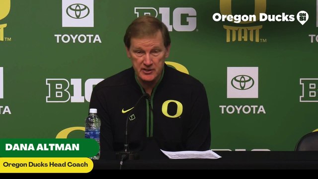 Oregon Ducks Basketball Coach Dana Altman: We Had to Win.