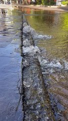 Fuga de agua en Miguel Hidalgo afecta vialidades, fue reportada pero no atendida