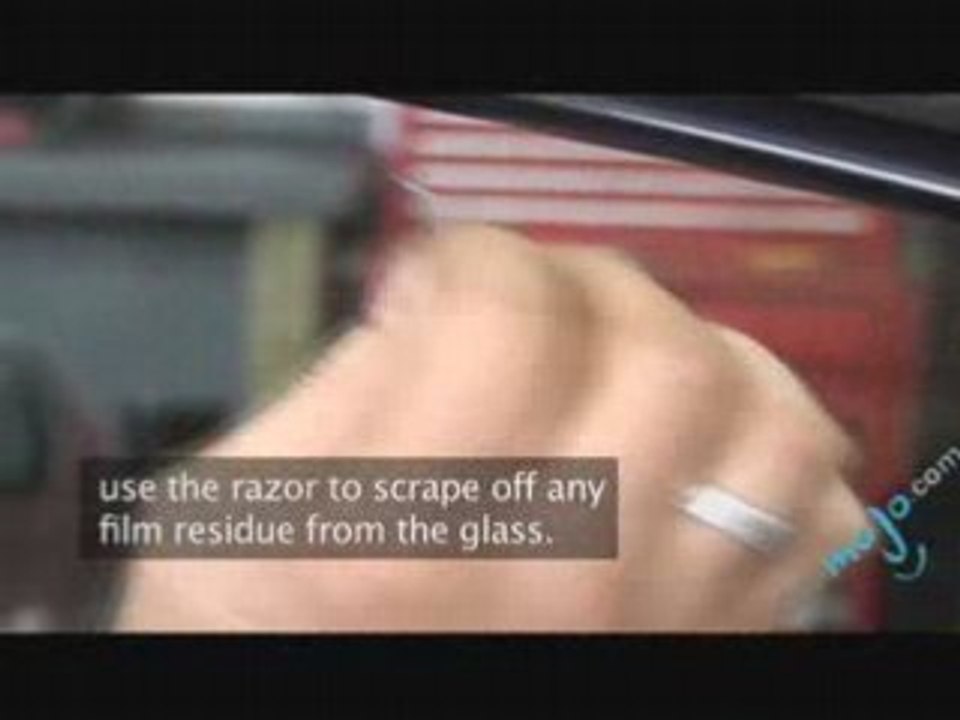 How to Remove Tint from a Car Window