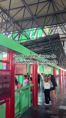 Tantean usuarios estaciones del metro, demandan señalización ante remodelación