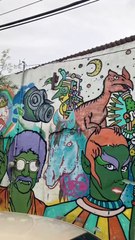 Decenas de murales embellecen el Centro de Monterrey