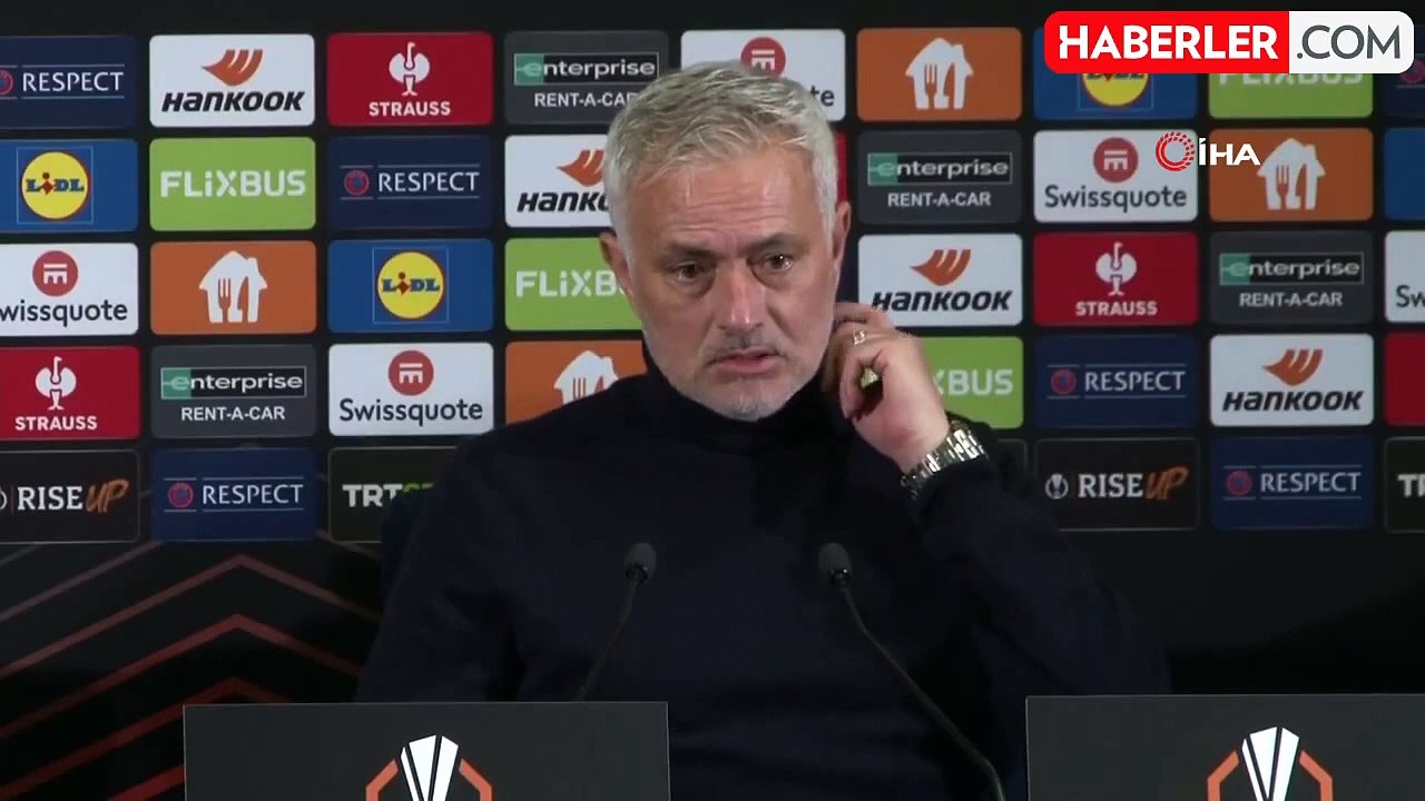 Jose Mourinho: "Almış olduğumuz sonuç turu aldık anlamına gelmez"