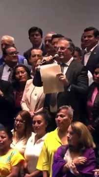 Marcelo Ebrard renuncia a la SRE, busca candidatura presidencial por Morena