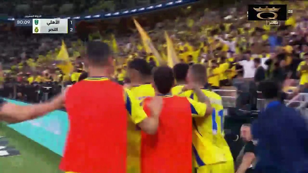الدوري السعودي ملخص الأهلي ضد النصر