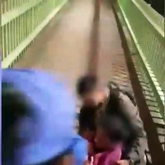 Policías de la SSC salvan a mujer en la Miguel Hidalgo