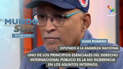 Juan Romero Diputado a la Asamblea Nacional de Venezuela EL MUNDO DESDE EL SUR 13-02-2025