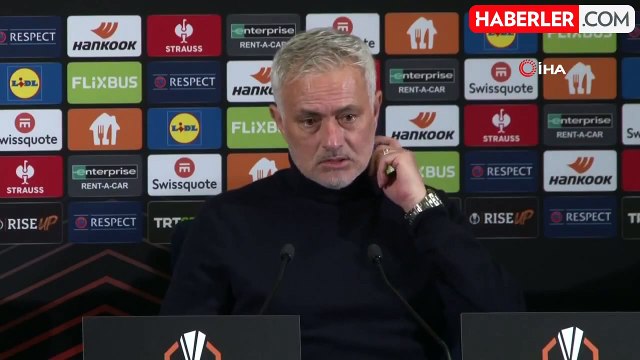 Jose Mourinho: Almış olduğumuz sonuç turu aldık anlamına gelmez