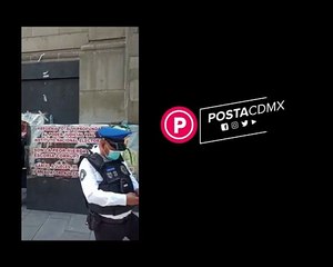 Manifestantes reinstalan campamento frente a la SCJN