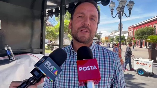 Pésimas condiciones en banquetas del Centro Histórico