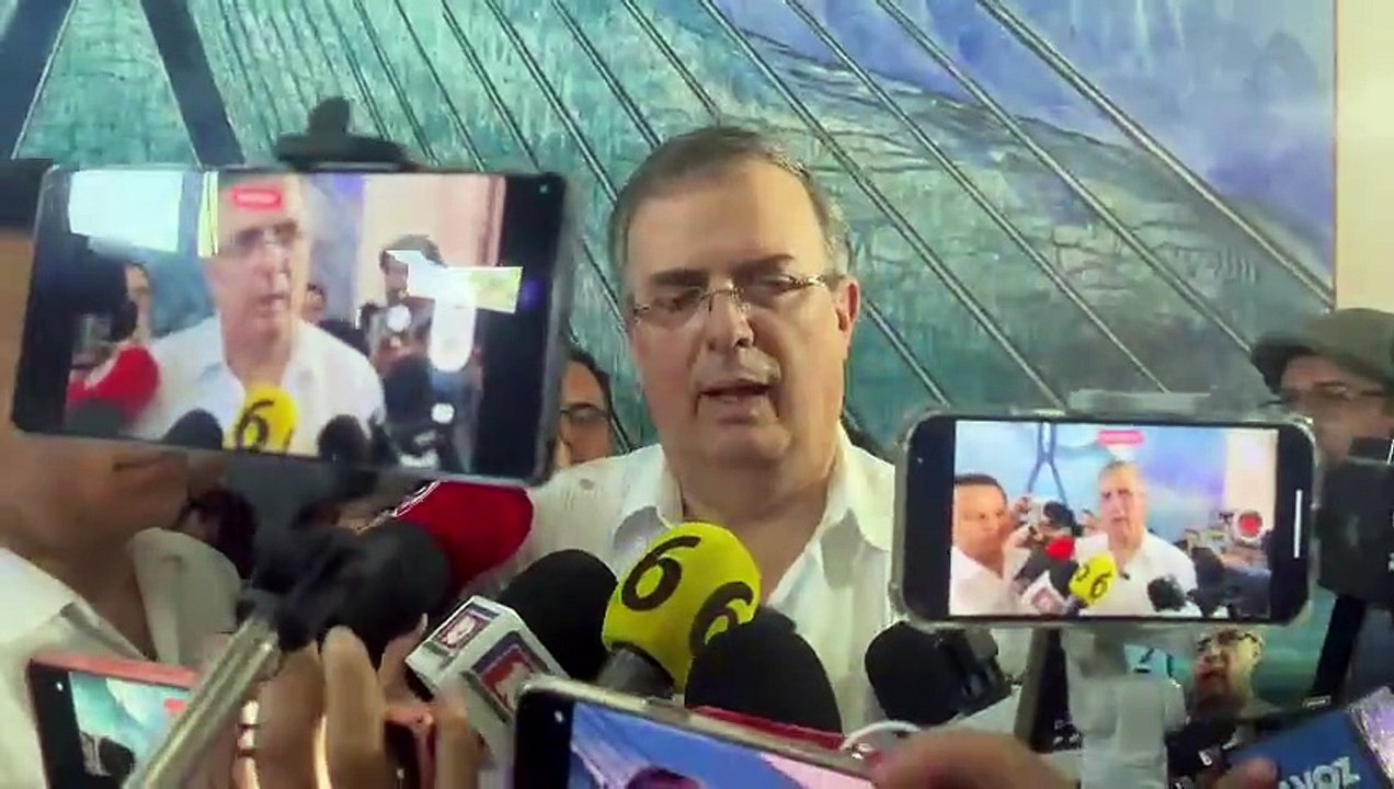 Mejora salud del presidente Andrés Manuel López Obrador asegura canciller Ebrard