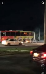 Se incendia Ruta 223 Evolución en Guadalupe