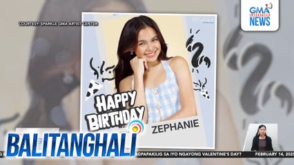 Zephanie, nagdiriwang ng kaniyang 22nd birthday; mapapanood sa "Sparkle Presents: Mine" | Balitanghali