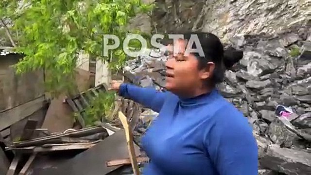 Se salva familia de la caída de rocas del Cerro de Topo Chico