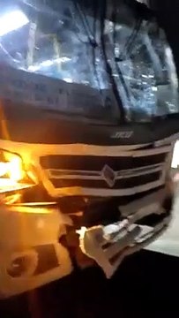 Choque entre camiones de la Ruta 41 deja 21 lesionados en Pesquería