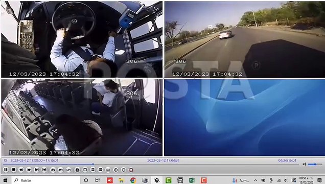 Atacan a pedradas camiones de ruta 232 en Escobedo